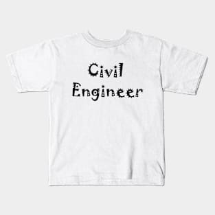 Best Civil Engineer T-shirts Kids T-Shirt